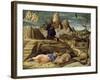 Agony in the Garden-Andrea Mantegna-Framed Giclee Print