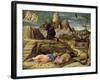 Agony in the Garden-Andrea Mantegna-Framed Giclee Print