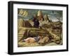 Agony in the Garden-Andrea Mantegna-Framed Giclee Print