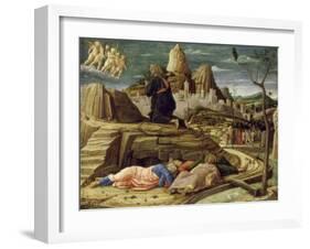 Agony in the Garden-Andrea Mantegna-Framed Giclee Print