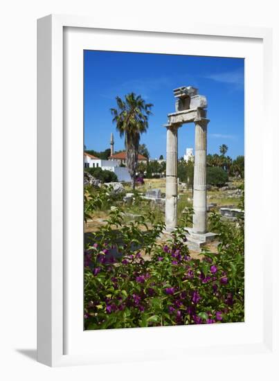 Agora, Kos City, Kos, Dodecanese, Greek Islands, Greece, Europe-null-Framed Photographic Print