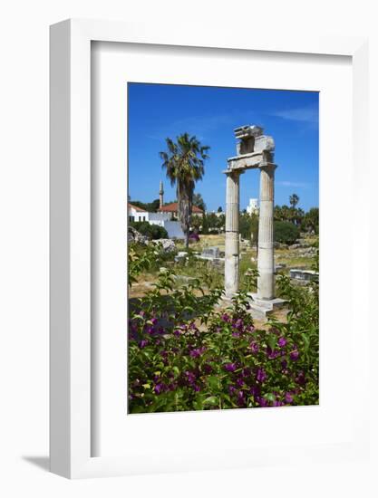 Agora, Kos City, Kos, Dodecanese, Greek Islands, Greece, Europe-null-Framed Photographic Print