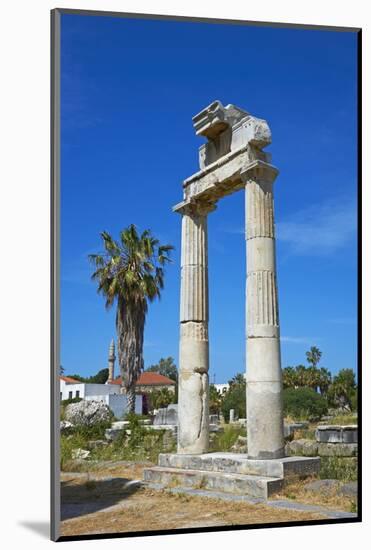 Agora, Kos City, Kos, Dodecanese, Greek Islands, Greece, Europe-null-Mounted Photographic Print