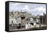 Agora, or Market Area, of Ancient Athens, with a Backdrop of the Acropolis-null-Framed Stretched Canvas