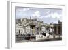 Agora, or Market Area, of Ancient Athens, with a Backdrop of the Acropolis-null-Framed Giclee Print