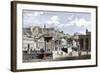 Agora, or Market Area, of Ancient Athens, with a Backdrop of the Acropolis-null-Framed Giclee Print