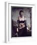 Agostina, 1866-Jean-Baptiste-Camille Corot-Framed Giclee Print