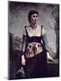 Agostina, 1866-Jean-Baptiste-Camille Corot-Mounted Giclee Print