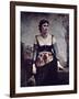 Agostina, 1866-Jean-Baptiste-Camille Corot-Framed Giclee Print