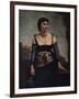 'Agostina', 1866-Jean-Baptiste-Camille Corot-Framed Giclee Print