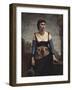 Agostina, 1866-Jean-Baptiste-Camille Corot-Framed Giclee Print