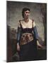 Agostina, 1866-Jean-Baptiste-Camille Corot-Mounted Giclee Print