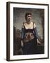 Agostina, 1866-Jean-Baptiste-Camille Corot-Framed Giclee Print