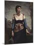 Agostina, 1866-Jean-Baptiste-Camille Corot-Mounted Giclee Print