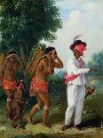 A Dance in the Island of St. Dominica (Colour Engraving)-Agostino Brunias-Giclee Print