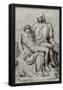 Agostino Carracci (Pietà)-null-Framed Poster