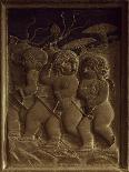 Cherubs Playing-Agostino Di Duccio-Framed Giclee Print