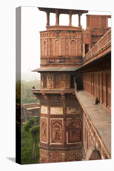 Agra Fort, Agra, Uttar Pradesh, India.-Inger Hogstrom-Stretched Canvas