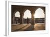 Agra Fort at Sunset, UNESCO World Heritage Site, Agra, Uttar Pradesh, India, Asia-Ben Pipe-Framed Photographic Print