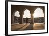 Agra Fort at Sunset, UNESCO World Heritage Site, Agra, Uttar Pradesh, India, Asia-Ben Pipe-Framed Photographic Print