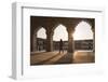 Agra Fort at Sunset, UNESCO World Heritage Site, Agra, Uttar Pradesh, India, Asia-Ben Pipe-Framed Photographic Print