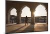 Agra Fort at Sunset, UNESCO World Heritage Site, Agra, Uttar Pradesh, India, Asia-Ben Pipe-Mounted Photographic Print