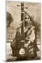 Agra, India - Lady Sitar Player-null-Mounted Photographic Print