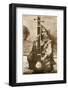 Agra, India - Lady Sitar Player-null-Framed Photographic Print