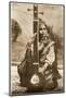 Agra, India - Lady Sitar Player-null-Mounted Photographic Print