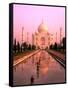 Agra, India, Wonder of the Taj Mahal-Bill Bachmann-Framed Stretched Canvas