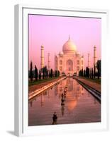 Agra, India, Wonder of the Taj Mahal-Bill Bachmann-Framed Premium Photographic Print