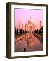 Agra, India, Wonder of the Taj Mahal-Bill Bachmann-Framed Photographic Print