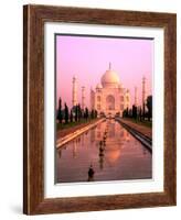 Agra, India, Wonder of the Taj Mahal-Bill Bachmann-Framed Photographic Print