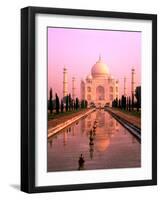 Agra, India, Wonder of the Taj Mahal-Bill Bachmann-Framed Photographic Print