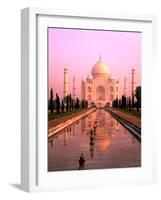 Agra, India, Wonder of the Taj Mahal-Bill Bachmann-Framed Photographic Print