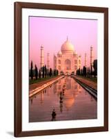 Agra, India, Wonder of the Taj Mahal-Bill Bachmann-Framed Photographic Print