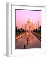 Agra, India, Wonder of the Taj Mahal-Bill Bachmann-Framed Photographic Print