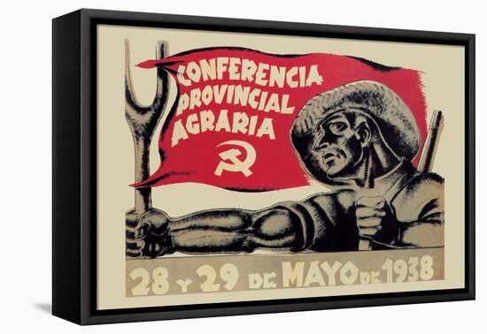 Agrarian Conference-Puyol-Framed Stretched Canvas