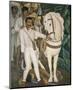 Agrarian Leader Zapata-Diego Rivera-Mounted Art Print