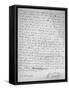 Agreement by Oliver Goldsmith to write for James Dodsley, 31st March 1763., 1899-Oliver Goldsmith-Framed Stretched Canvas