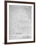 Agreement by Oliver Goldsmith to write for James Dodsley, 31st March 1763., 1899-Oliver Goldsmith-Framed Giclee Print