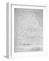 Agreement by Oliver Goldsmith to write for James Dodsley, 31st March 1763., 1899-Oliver Goldsmith-Framed Giclee Print