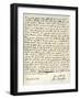 Agreement by Oliver Goldsmith to Write for James Dodsley, 31st March 1763-Oliver Goldsmith-Framed Giclee Print