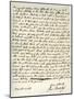 Agreement by Oliver Goldsmith to Write for James Dodsley, 31st March 1763-Oliver Goldsmith-Mounted Giclee Print