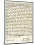 Agreement by Oliver Goldsmith to Write for James Dodsley, 31st March 1763-Oliver Goldsmith-Mounted Giclee Print