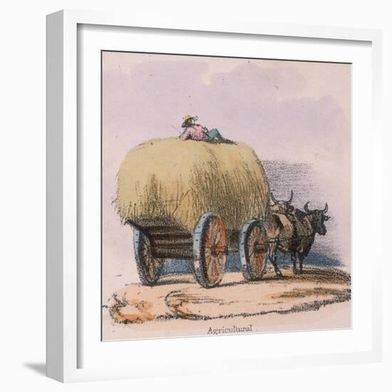 Agricultural, C 1845-Robert Kent Thomas-Framed Giclee Print