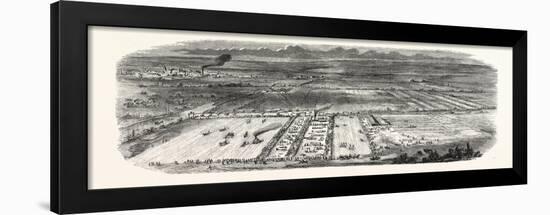 Agricultural Exhibition in Trappes (Seine-Et-Oise)-null-Framed Giclee Print