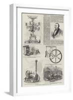 Agricultural Implements at the Smithfield Club Show-null-Framed Giclee Print