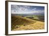 Agricultural Landscape, Cambrian Mountains, Pumlumon Living Landscape Project, Ceredigion, Wales-Peter Cairns-Framed Photographic Print