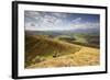 Agricultural Landscape, Cambrian Mountains, Pumlumon Living Landscape Project, Ceredigion, Wales-Peter Cairns-Framed Photographic Print